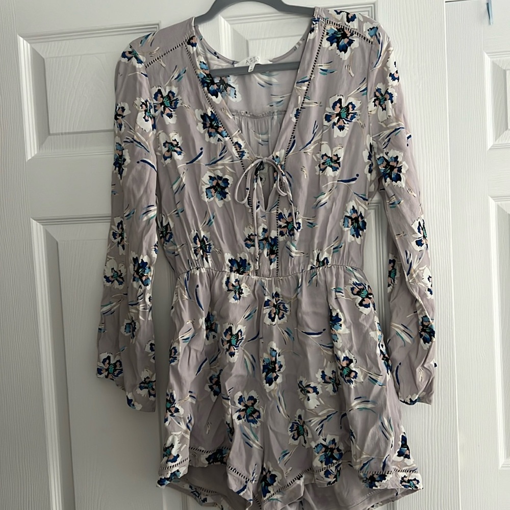 ASTR (Nordstrom) Floral Romper